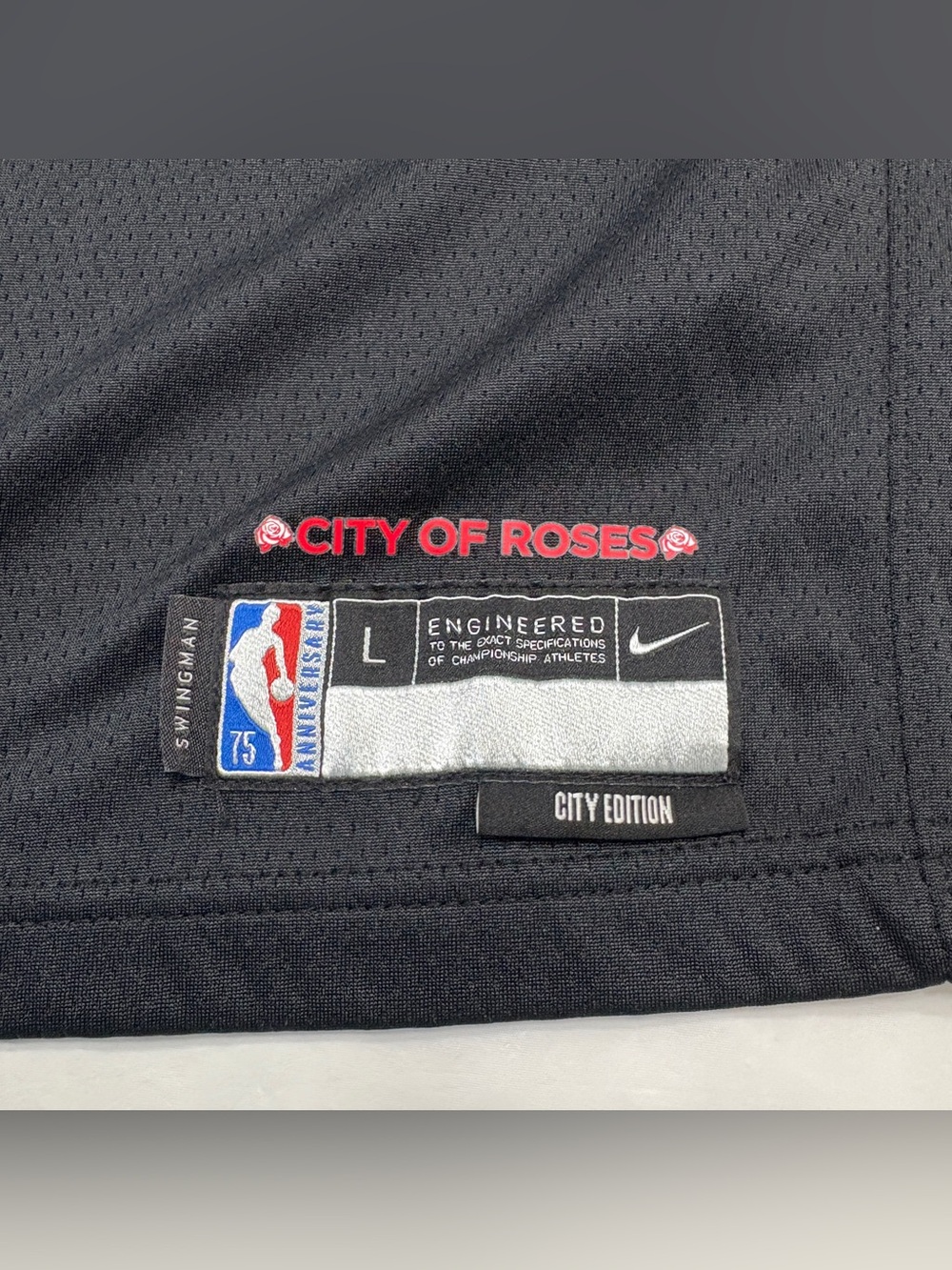 Nike Damian Lillard Portland Trail Blazers Rip City Edition Jersey Boys Youth L - Picture 2 of 11